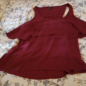 Maroon tank top